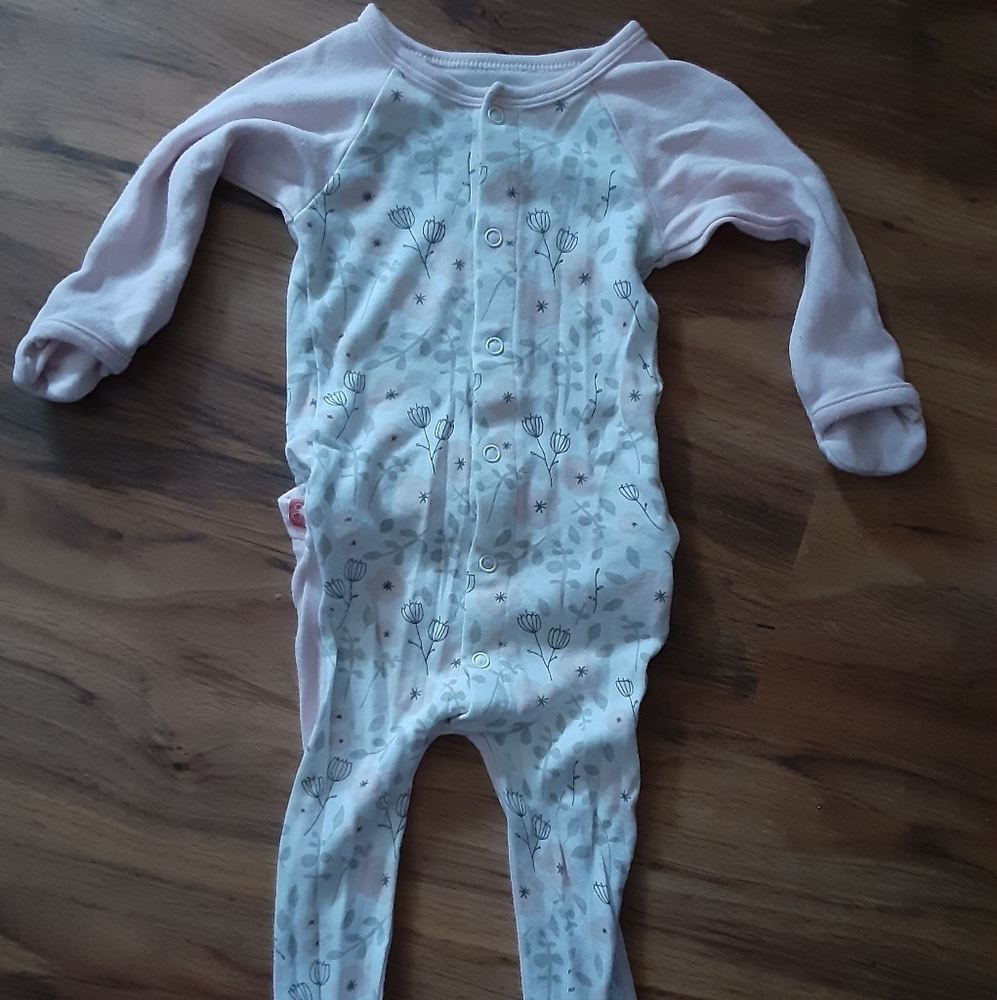 Baby Girl Footie Jumper